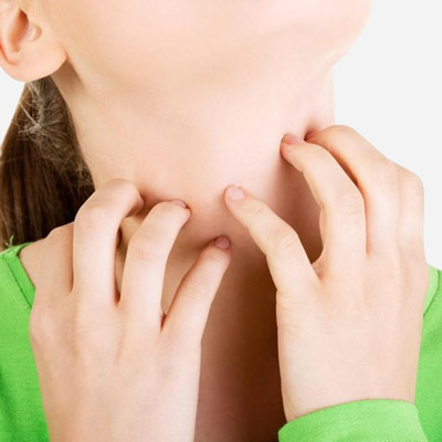 Если чешется горло и болит голова есть температура